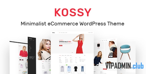 Kossy v1.9 – тема класса «премиум» WordPress для сайтов электронной коммерции