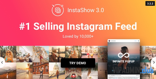 Instagram Feed v3.7.1 - WordPress Instagram Gallery - плагин для создания очаровательных галерей