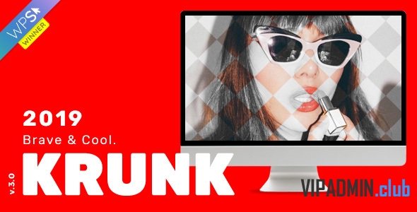 Krunk v3.1 – блоговый шаблон для WordPress