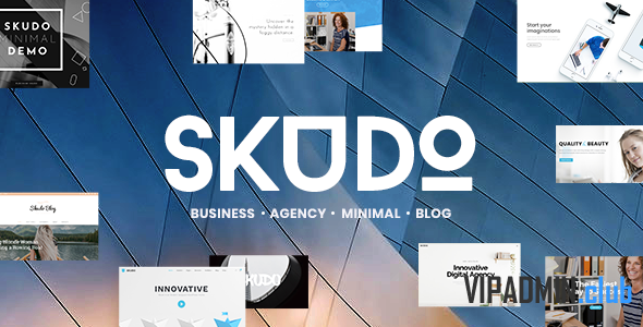 Skudo v1.3.1 - адаптивная тема WordPress для реализации различных целей