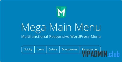 Mega Main Menu v2.2.0 - премиум плагин мега-меню для WordPress