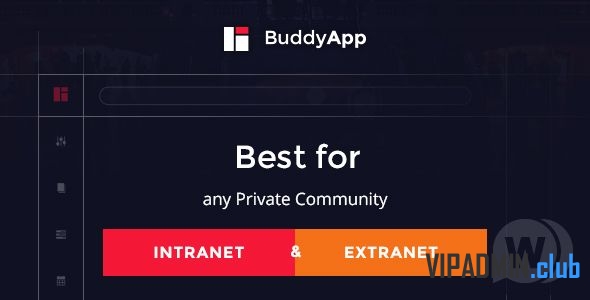 BuddyApp v1.7.9 - шаблон для сообщества WordPress