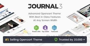 Journal 3.0.46 шаблон для OpenCart