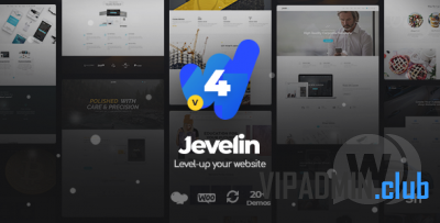 Jevelin v4.6.4 - премиум тема WordPress