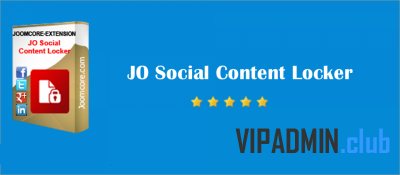 JO Social Content Locker v4.0 - социальный замок для Joomla