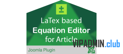 Equation Editor for Article v2.0 - математические уравнения для Joomla