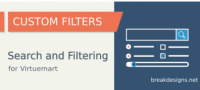 Custom Filters PRO v2.6.3 - фильтр VirtueMart для Joomla