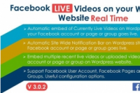 Facebook Live Video Auto Embed for WordPress v3.0.1 NULLED