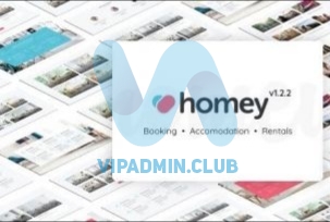 Homey v1.5.3 - шаблон на тему бронирования и аренды WordPress