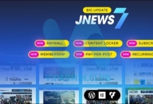 JNews v7.0.2  - новостной шаблон WordPress