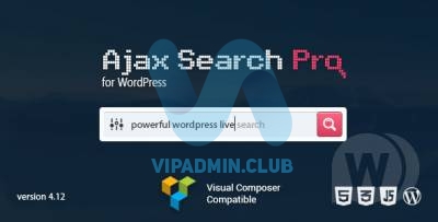 Ajax Search Pro v4.20.1 - живой поиск WordPress