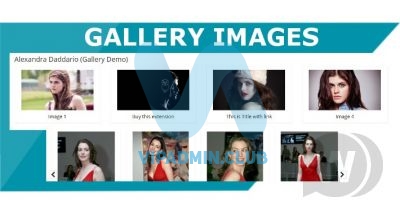 Gallery Images - галерея изображений для OpenCart
