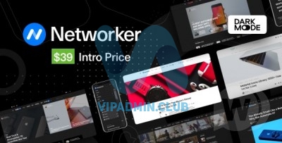 Networker v1.0.3 NULLED - тема WordPress для новостей о технологиях
