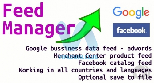 Feed Manager (Facebook & Google feeds - 3 feeds)