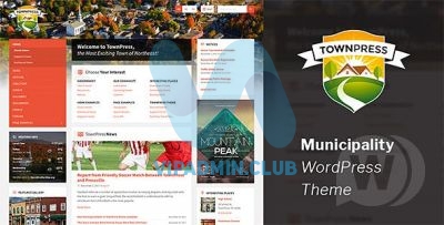 TownPress v3.6.5 - шаблон для города/поселка WordPress