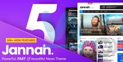 Jannah News v5.3.2 NULLED - новостной шаблон WordPress
