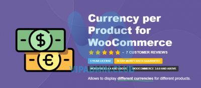 Currency per Product for WooCommerce Pro v1.5.1 NULLED