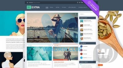 Extra v4.8.1 - шаблон WordpRess новостей/журнала