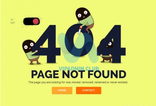 АНИМИРОВАННАЯ СТРАНИЦА ОШИБКИ 404 — LIGHT 404