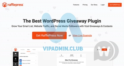 RafflePress Pro v1.5.1 - лучший плагин для раздач и конкурсов WordPress