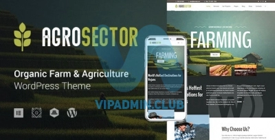 Agrosector v1.4.2  - сельское хозяйство и органические продукты питания WP