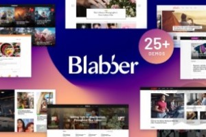 Blabber v1.7.0 NULLED | универсальная тема WordPress для блогов и новостных сайтов Elementor + RTL