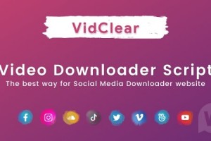 VidClear v1.0.2 - Скрипт загрузки видео (Не Nulled)