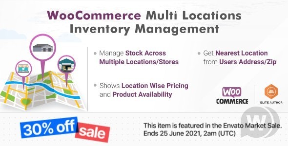 WooCommerce Multi Locations Inventory Management v1.2.11 NULLED