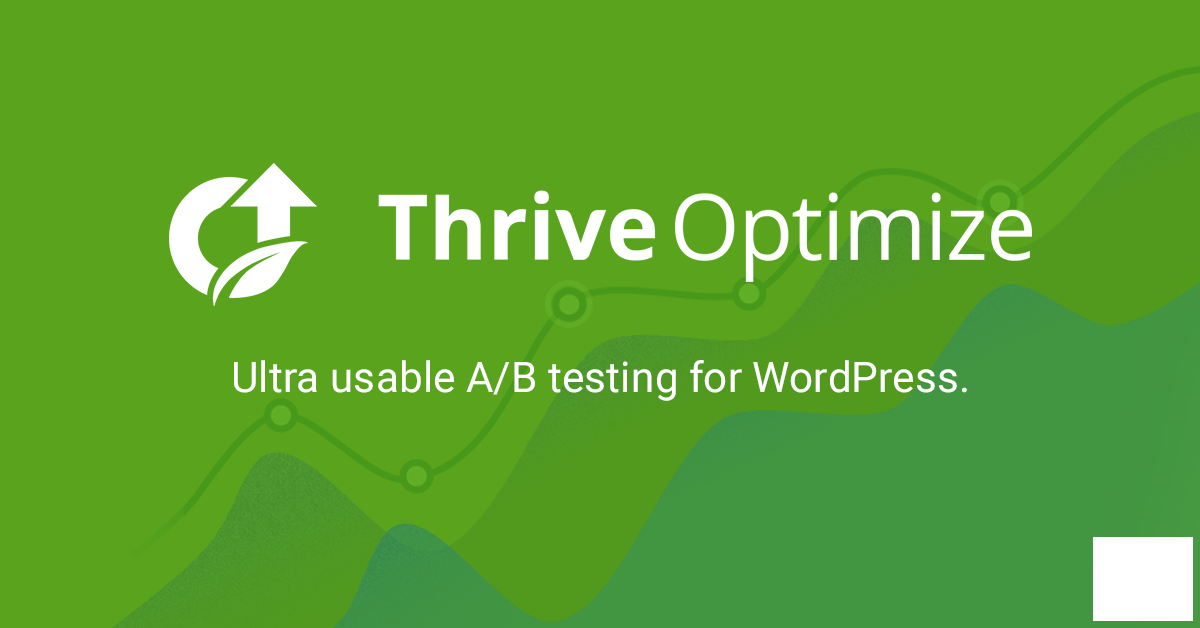 Thrive Optimize NULLED плагин А/В тестирования для WordPress