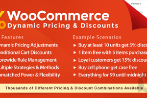 WooCommerce Dynamic Pricing & Discounts v2.4.2 - редактор цен и скидок WooCommerce
