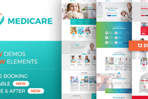 Medicare v1.8.7 - медицинский шаблон WordPress