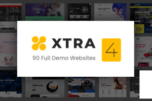 XTRA v4.3.7 NULLED - универсальный WordPress шаблон