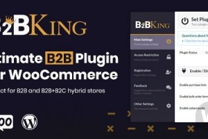 B2BKing v3.8.5 - лучший плагин WooCommerce для B2B и оптовой торговли