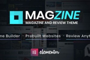 Magzine v1.2 - Elementor тема новостного сайта или обзорника