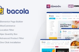 Bacola v1.0.8 NULLED - тема для продуктового магазина WordPress