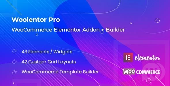 WooLentor Pro NULLED аддоны WooCommerce для Elementor