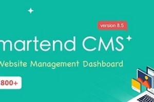 SmartEnd CMS v8.6.0 - панель управления администратора Laravel