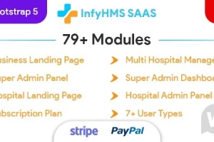 InfyHMS-Saas v1.1.0 - система управления несколькими больницами Laravel
