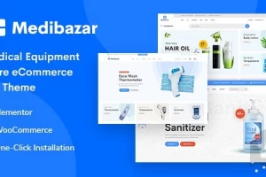 Medibazar v1.7.0  - медицинская тема WooCommerce