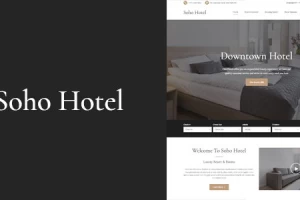Soho Hotel 4.0.7 — тема WordPress для отелей
