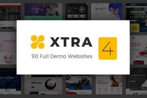 XTRA v4.4.6 NULLED - универсальный WordPress шаблон
