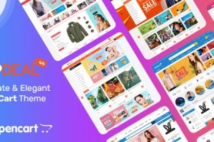 TopDeal v1.0.7 – MarketPlace | Multi Vendor Responsive OpenCart 3 & 2.3 Theme with Mobile-Specific Layouts