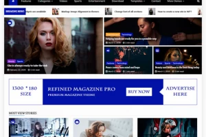 Refined Magazine - Шаблон для WordPress