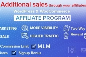 WordPress & WooCommerce Affiliate Program v5.2.0 NULLED