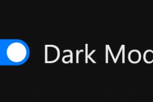 Dark mode button for default theme 1.0.13