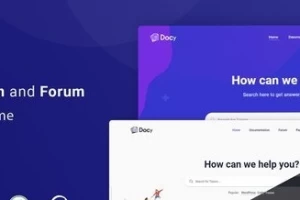 Docy v1.6.0 NULLED - Documentation and Knowledge base WordPress Theme with Helpdesk Forum