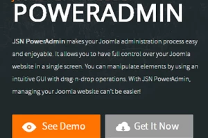 JSN PowerAdmin v2.5.5 - удобное администрирование Joomla