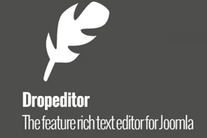 DropEditor v2.5.5 - текстовый редактор для Joomla