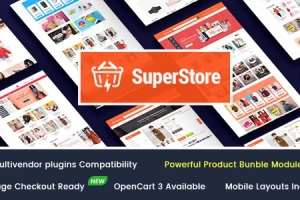 SuperStore v1.0.2 – многоцелевой OpenCart 3 шаблон