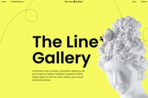 YOO Line Gallery v2.7.15 – шаблон Joomla для галерей, музеев, выставок